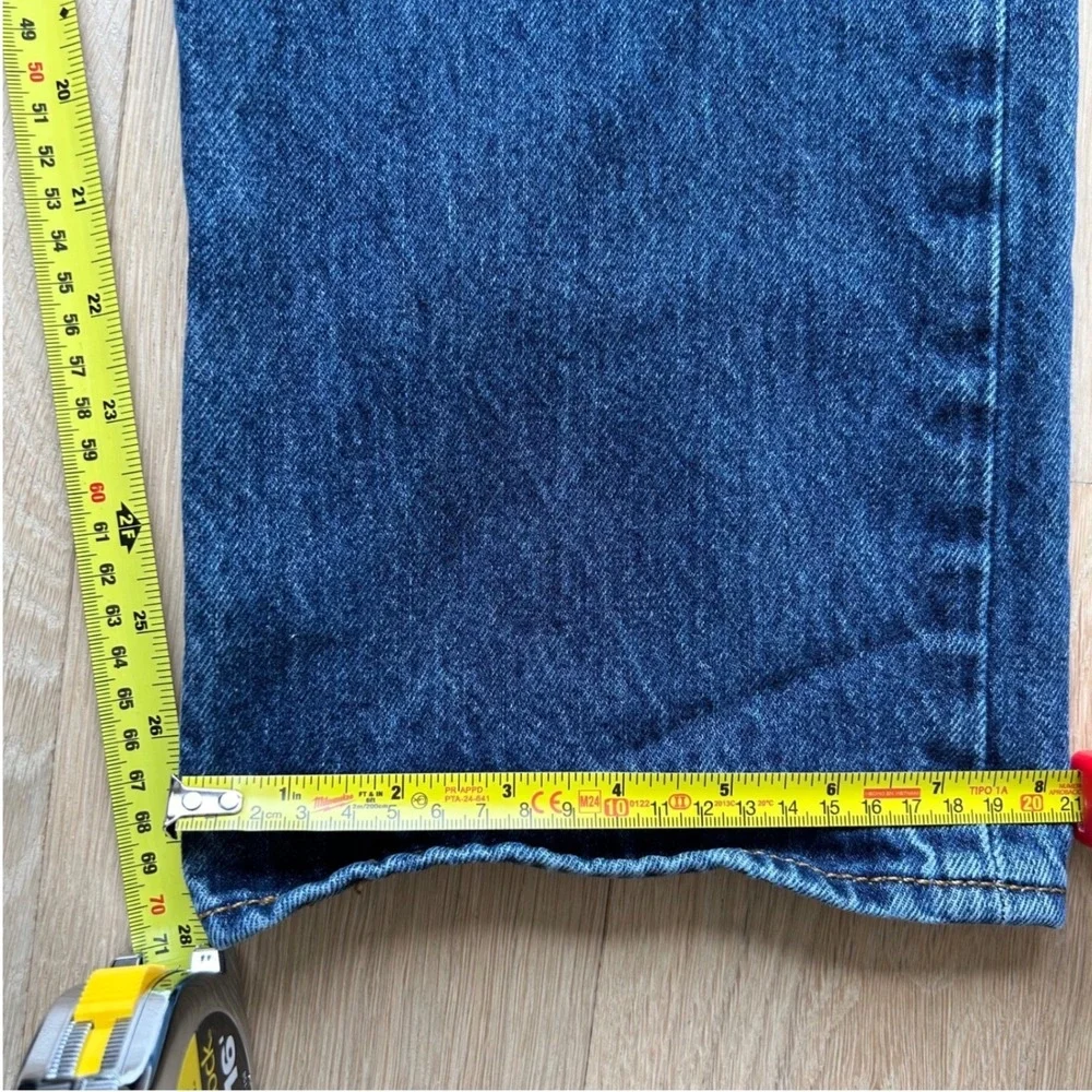 Levi's 501 Original Fit Jeans Men W36 L29 Blue Straight Leg Button Fly‎ Denim